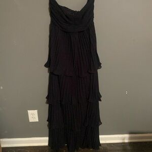 Tiered black Lulus dress